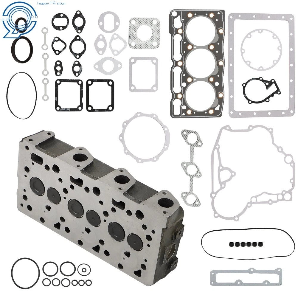 Complete Cylinder Head & Gasket Set for Kubota D1005 (16027-03043)