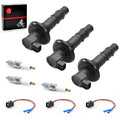 Ignition Coil & Spark Plug for SeaDoo RXT RXP GTX GTR GTI WAKE GTS (2000–2015)