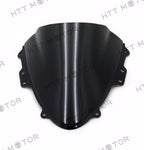 Double Bubble Windshield for Suzuki GSXR600/750 (2004–2005) Black
