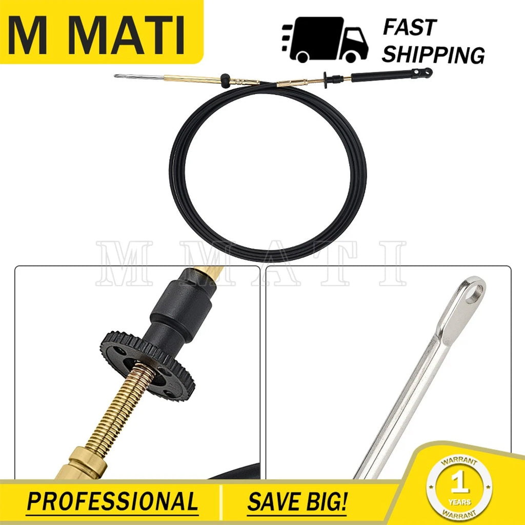 2pcs Throttle Control Cable for Johnson Evinrude OMC (0173114)