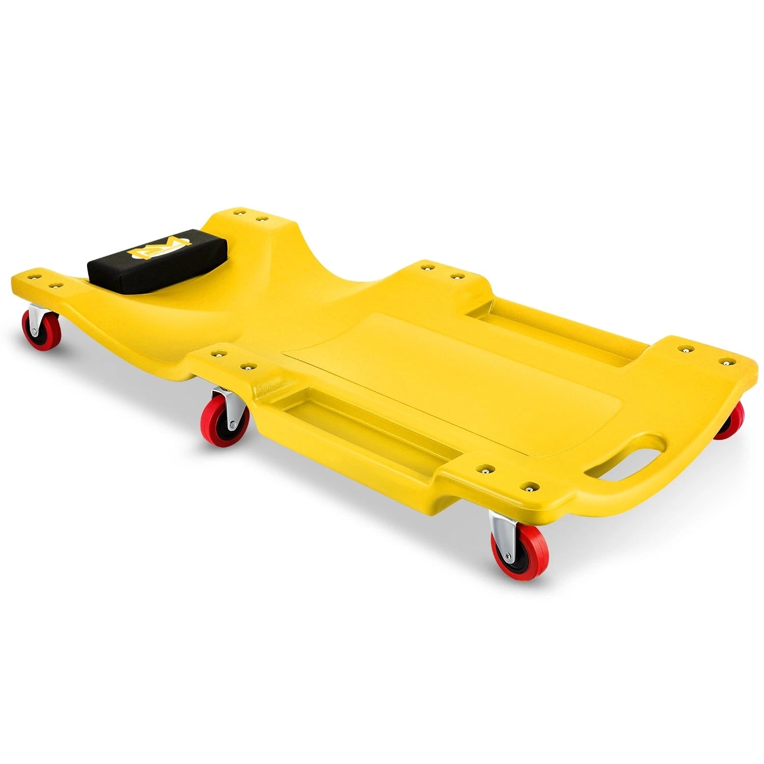 36" x 17" Ergonomic HDPE Automotive Creeper for Mechanics (200Lbs)