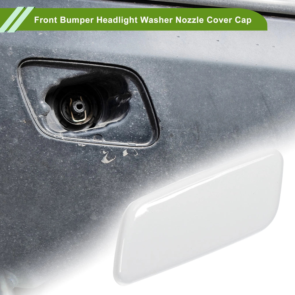 Front Left Washer Nozzle Cover Cap for Toyota Prado (2012–2015) 8504560090 White