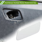 Front Left Washer Nozzle Cover Cap for Toyota Prado (2012–2015) 8504560090 White