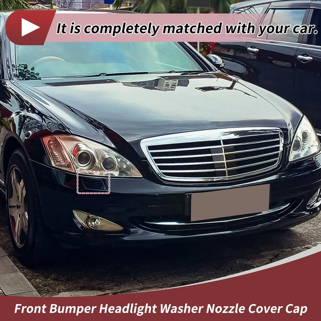 Bumper Headlight Washer Nozzle Cover Cap for Mercedes-Benz S63 (2014–2020)