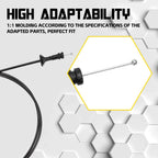 Hood Release Cable w/ Handle for Oldsmobile Pontiac Buick Chevy (1981–1989)