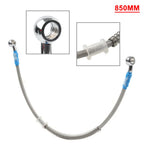 85cm Braided Steel Brake Clutch Oil Hose Line for Motorcycle