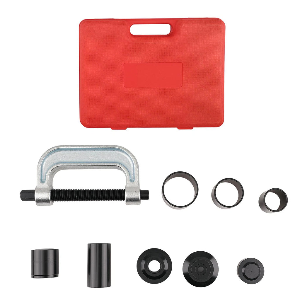 8-Piece Ball Joint Press Tool Master Kit for Auto Wheel Hub Installation