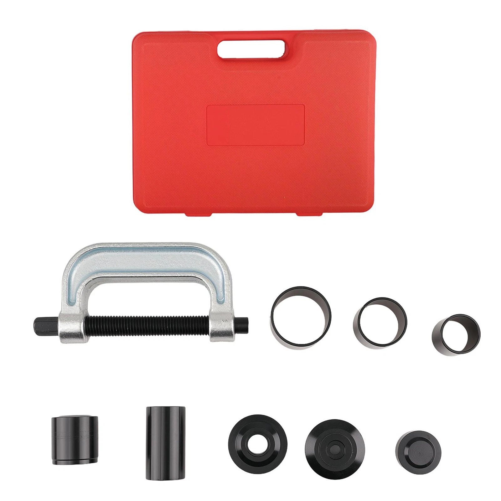 8-Piece Ball Joint Press Tool Master Kit for Auto Wheel Hub Installation