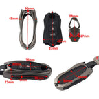 3 x Button Remote Key Fob Case Shell for Porsche Carrera 911 (2012-2019)