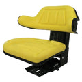 W333YL Yellow Vinyl Seat for John Deere 1020 1030 1040 820 830 (1960–1980)