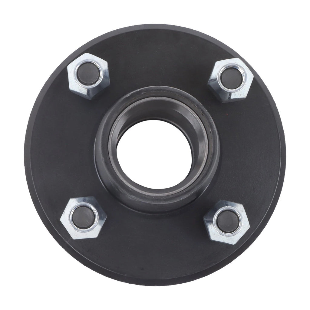 4 on 4" Trailer Hub Kit with 1" Round BT8 Spindle & Bearing Kit