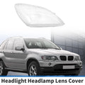 1 Pc Headlight Lens Cover for BMW 6 Series M6 (2010–2015) PC Clear