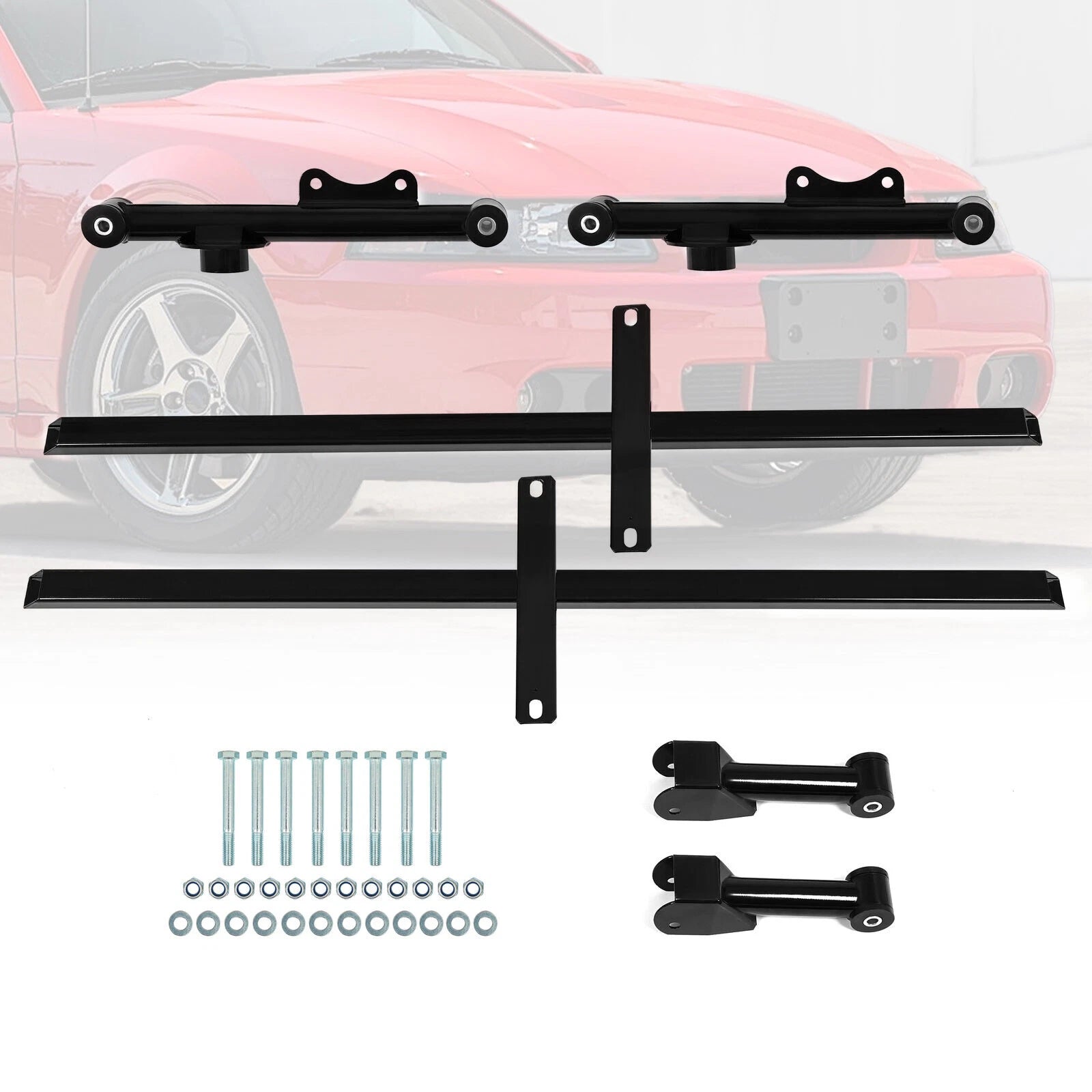 Upper & Lower Tubular Rear Control Arms for Mustang (1979–2004)