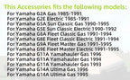 Ignition Coil & Spark Plug for Yamaha Golf Cart G9 (1991–1995)