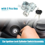 Set of 1 Ignition Lock Cylinder Switch Assembly w/ Keys for Mazda B2000 (1986–1987)
