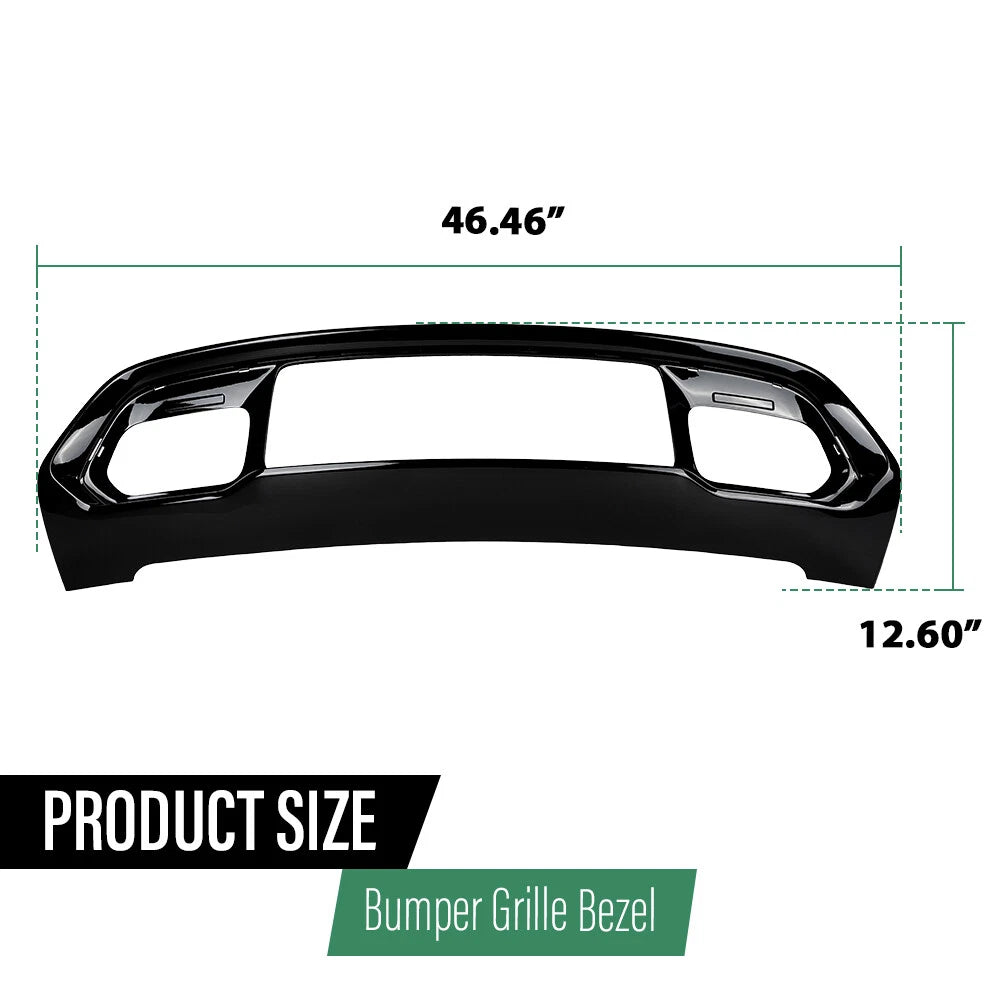 Front Bumper Grille Bezel for Jeep Grand Cherokee (2016–2021)