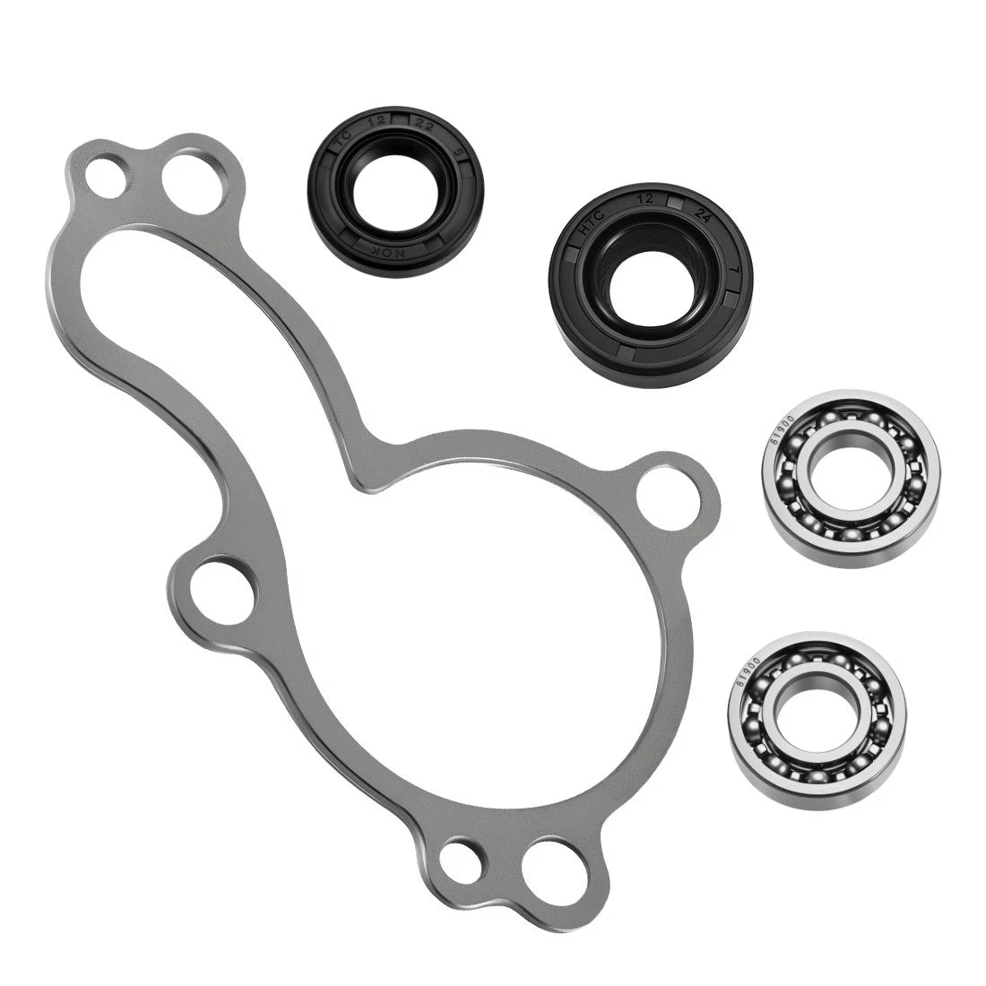 Water Pump Rebuild Kit Bearing for Kawasaki KLX450R (2008–2019) / KX450F (2006–2015)