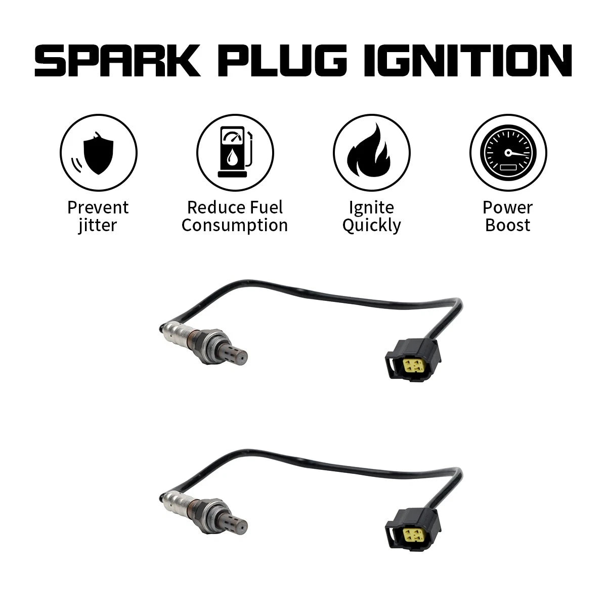 2X Oxygen Sensor for Jeep Commander Liberty Wrangler (2006–2010)