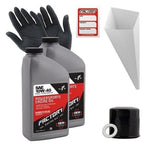 2X 10W-40 Oil Change Kit for Honda NSS300, Forza, SH300i (2013–2023)
