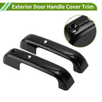 Exterior Door Handle Cover Trim for Ford F150 3DR (2015–2023) Glossy Black