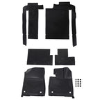 Set of 4 All-Weather Carpet Floor Mats for Toyota Sienna (2021–2025) TPE Anti-Slip