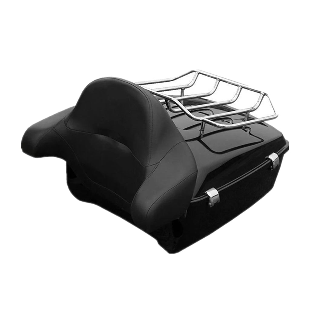 King Trunk with LED Brake Turn Tail Light for Harley Touring (2014–2026)