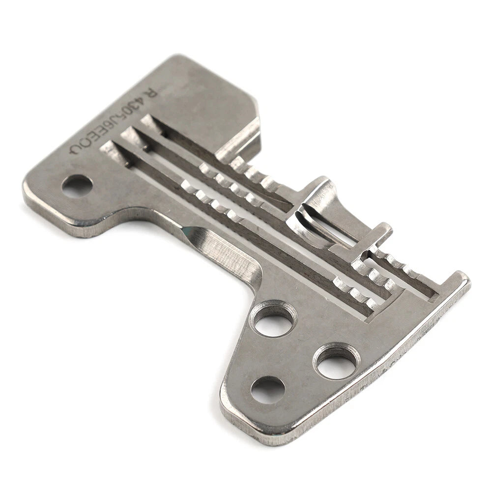 Needle Throat Plate #R4305-J6E-E00 for Juki Mo-6714 Mo-6914 (4-Thread)