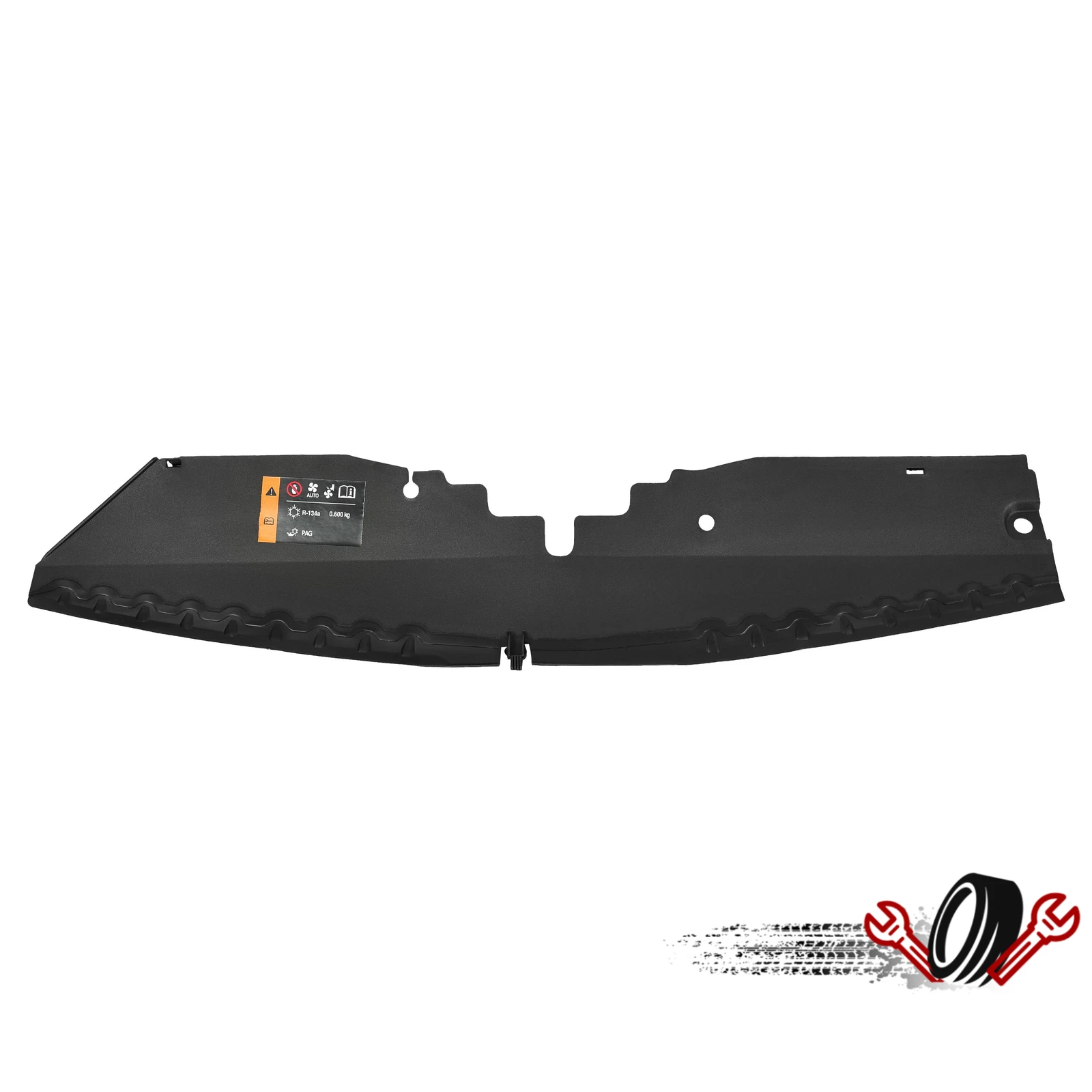 Front Radiator Support Cover for Chevrolet Cruze (2016–2019) Black