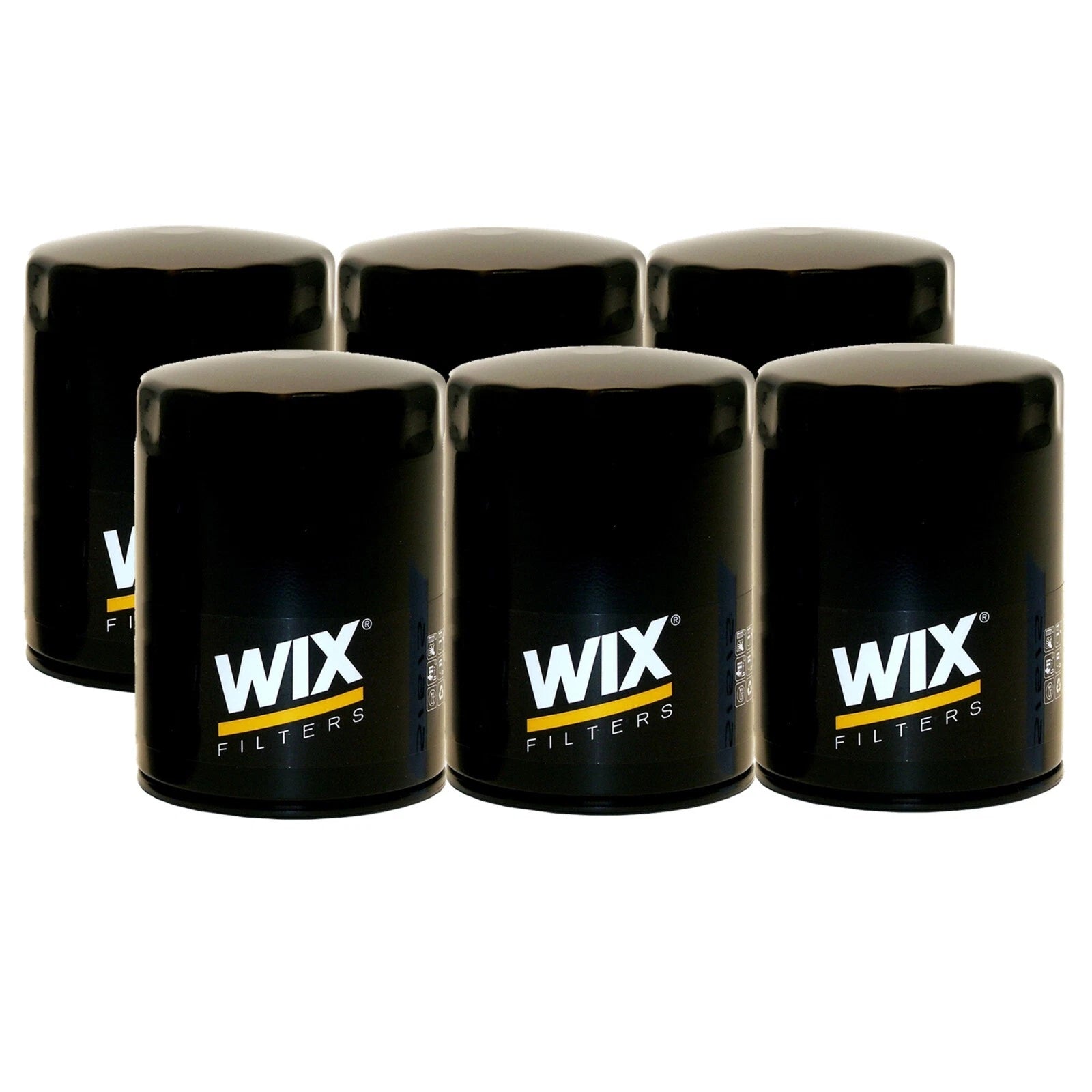Set of 6 Engine Oil Filters for Audi Chrysler Dodge Ford Jeep Mazda