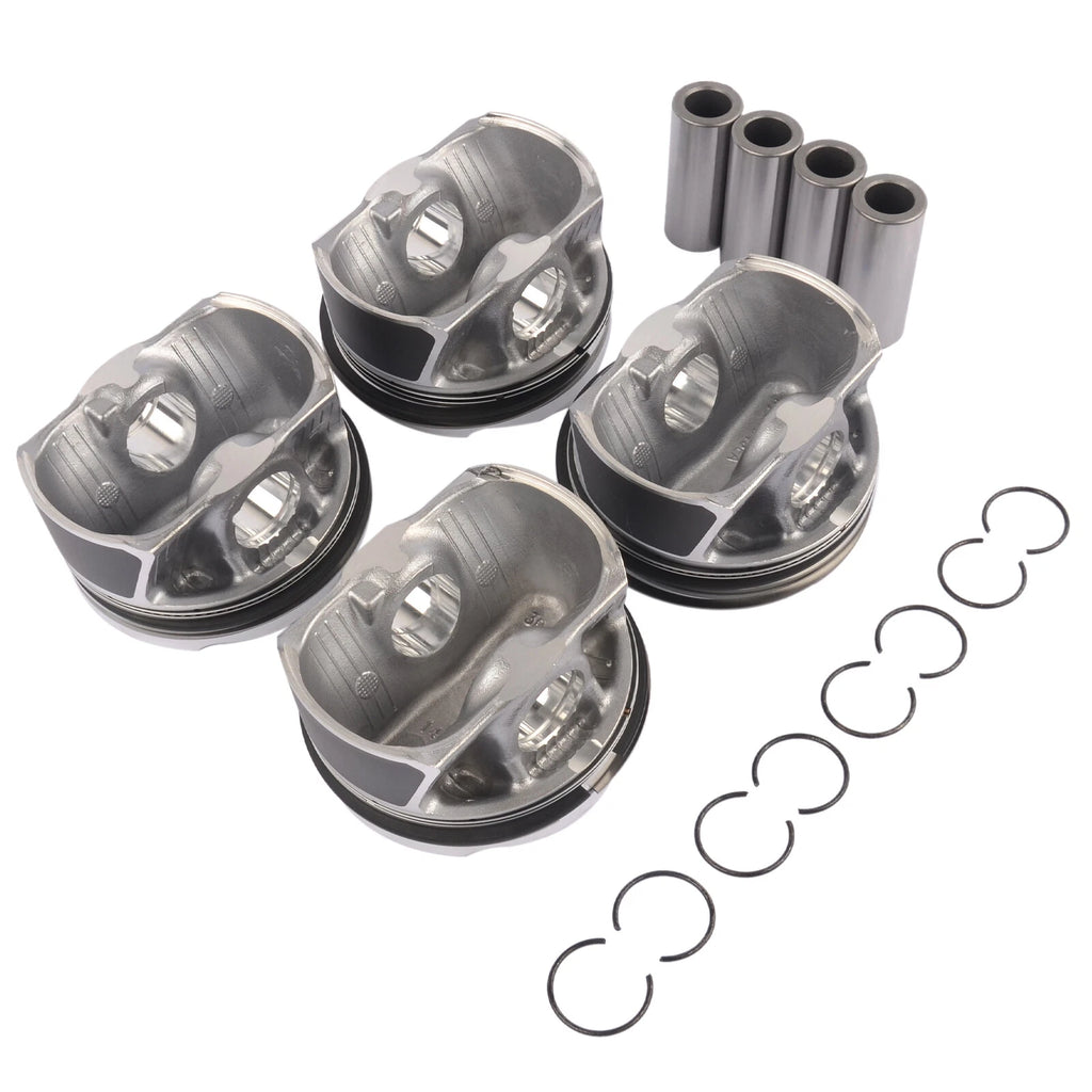 4PCS Pistons & Rings Set Φ84mm for BMW F10 F22 F23 F30 F31 F32 F33 (2011–2019)
