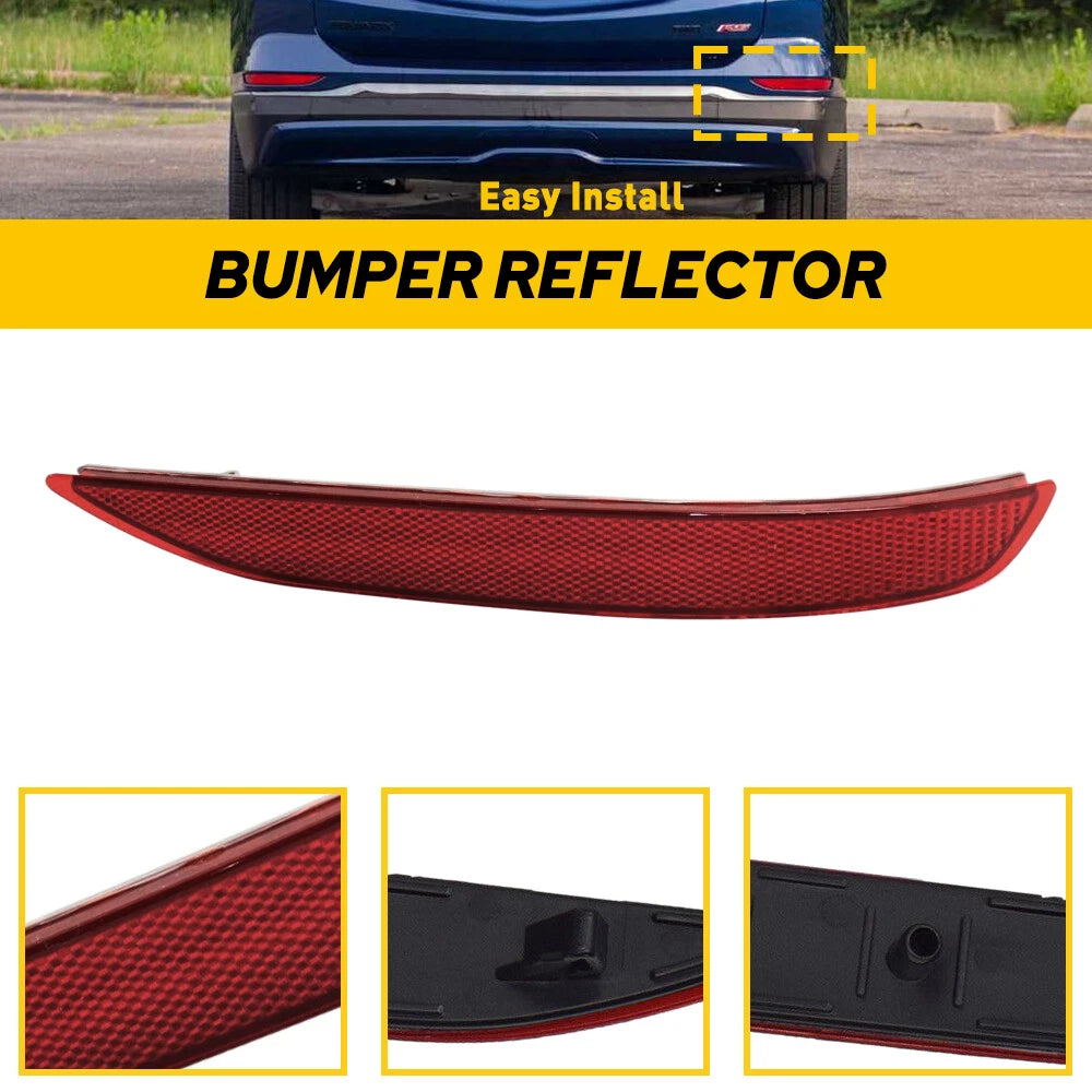 Right Rear Bumper Reflector Light for Chevrolet Equinox (2018–2022)