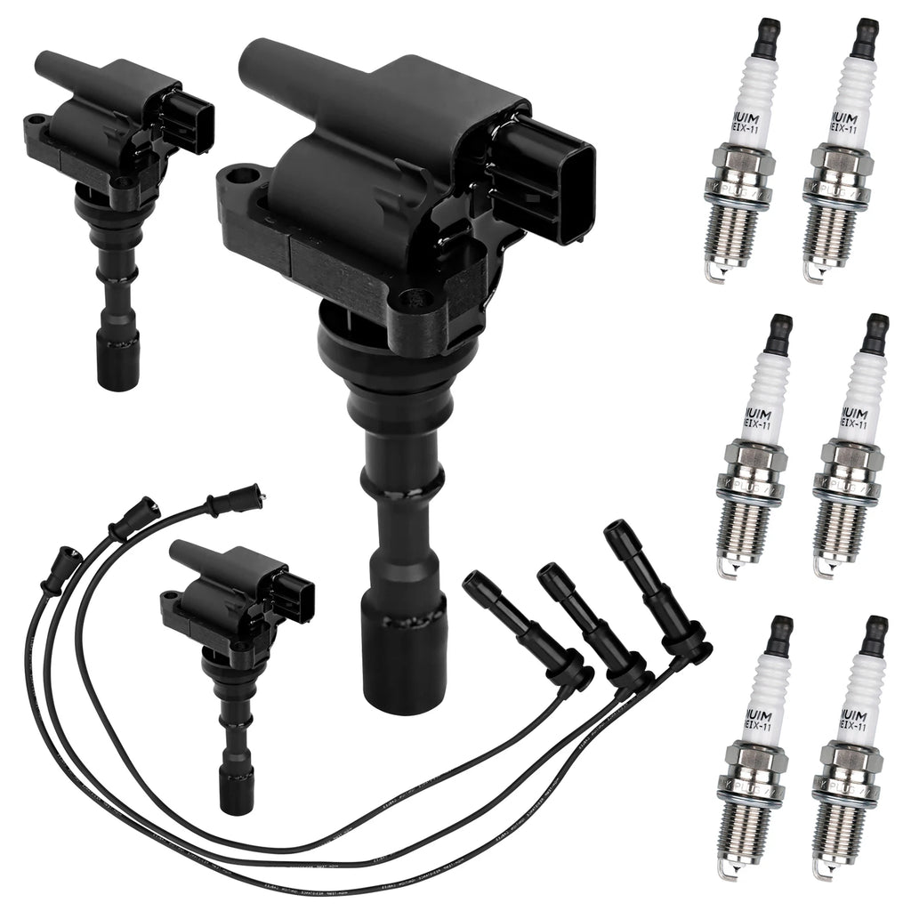 Ignition Coil Pack & Iridium Spark Plugs for Kia Sorento (2003–2006)
