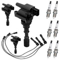 Ignition Coil Pack & Iridium Spark Plugs for Kia Sorento (2003–2006)