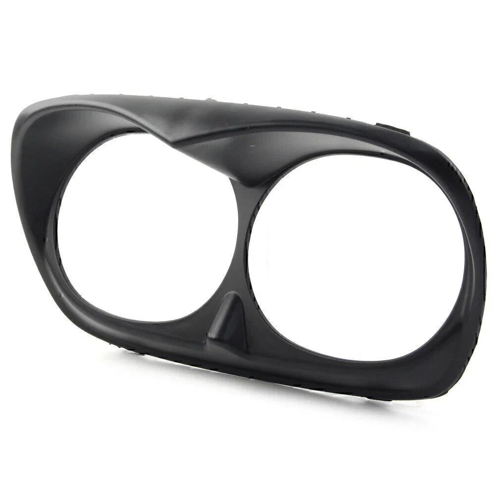 Dual Headlight Fairing Bezel Trim Cover for Harley Road Glide (1998-2013)