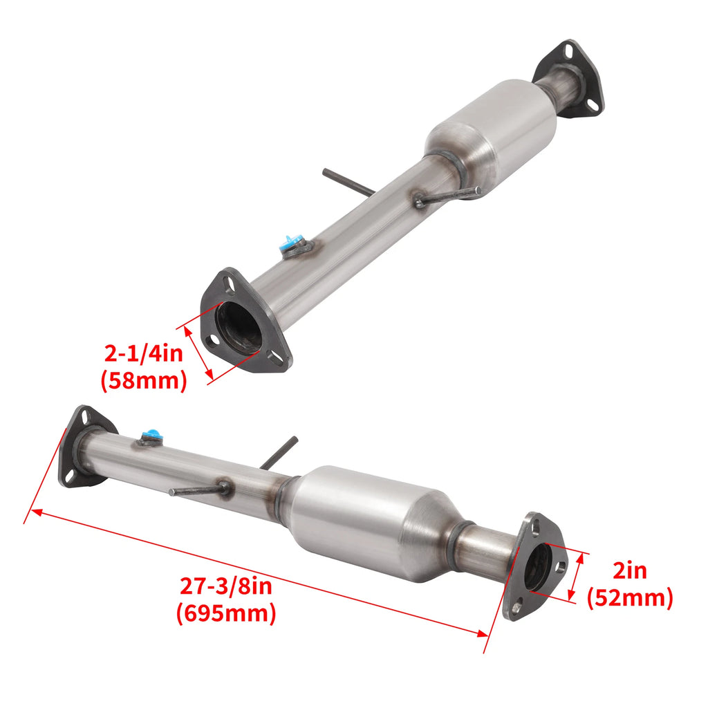 Steel Rear Catalytic Converter Manifold for Chevy S10 GMC Sonoma (1996–2003)