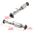 Steel Rear Catalytic Converter Manifold for Chevy S10 GMC Sonoma (1996–2003)