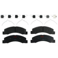 Set of 4 Disc Brake Pads for Ford F-250 Super Duty (1999–2004)