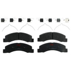 Set of 4 Disc Brake Pads for Ford F-250 Super Duty (1999–2004)