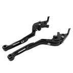 Black CNC Extendable Brake Clutch Levers for BMW S1000XR (2015-2021)