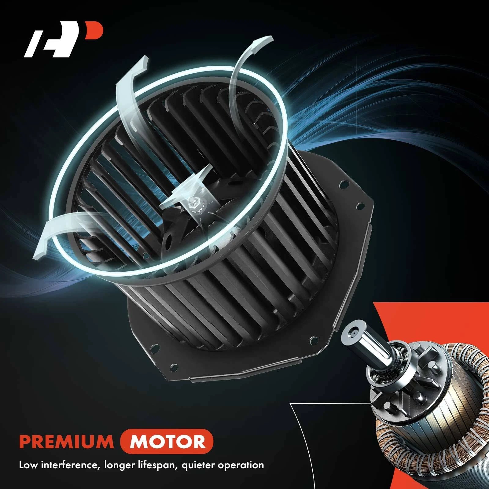 HVAC Blower Motor Wheel Assembly for Chevrolet Tahoe (1995–1996)