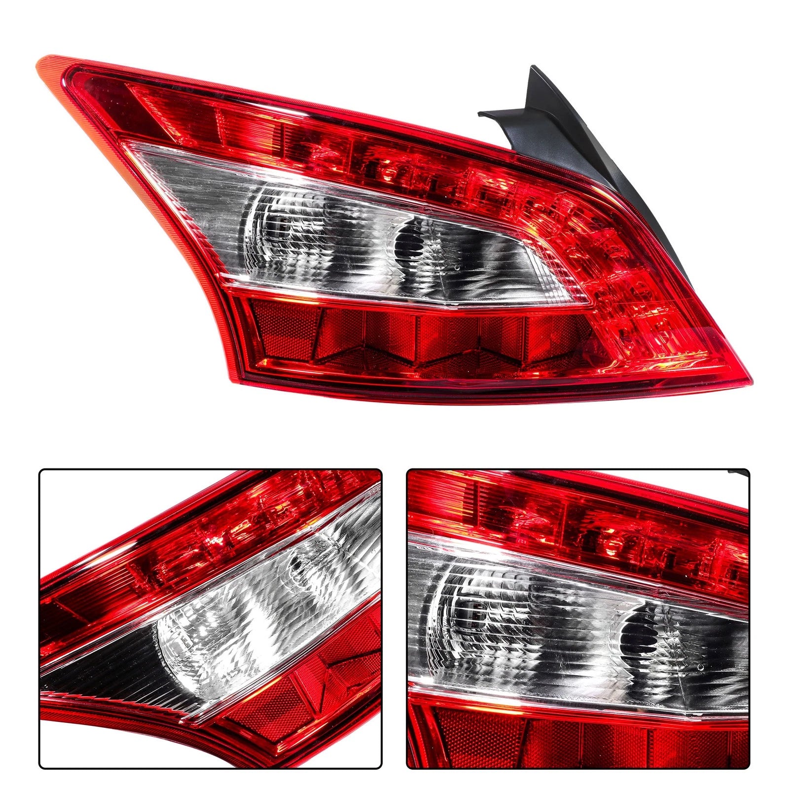 Tail Light Assembly Set for Nissan Maxima (2009–2011) Chrome Halogen