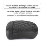 Rear Passenger Seat for Honda CM 1100 CMX 1100 (2021–2024) Flat Black