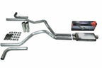 2.5" Dual Exhaust Kit for Dodge Ram 1500 (2019–2025) - Flow II, Clamp On Tips