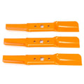 Set of 3 Mower Blades for Cub Cadet XT1 XT2 50" Deck (MTD 942-05052A 742-05052A)