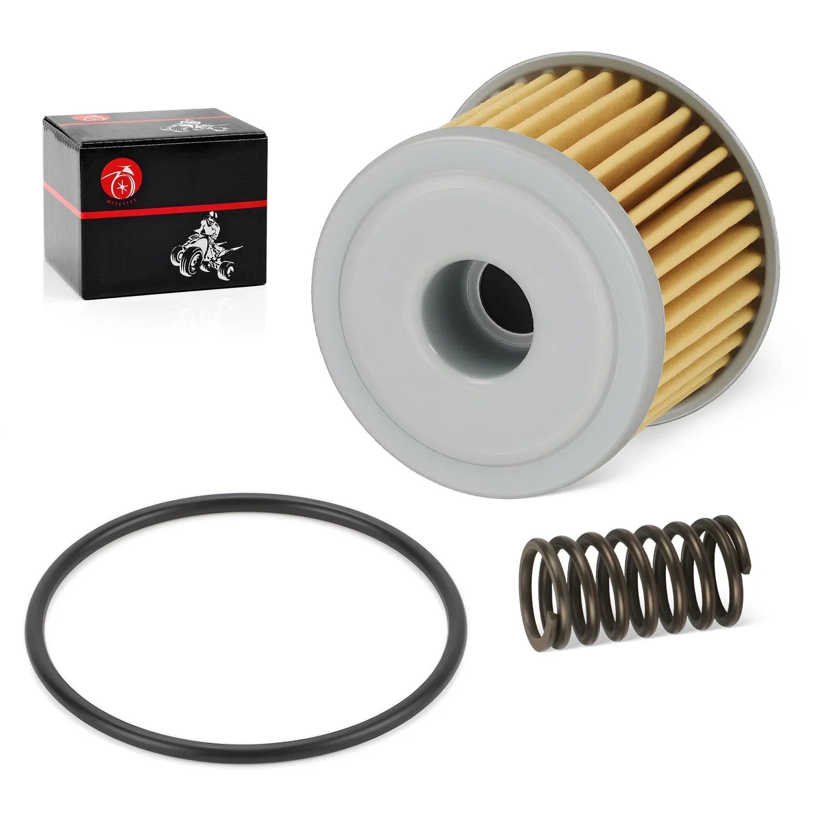 Oil Filter w/ O-Ring Spring for Honda CRF150R CRF250X/R/RX CRF450 (2007–2023)