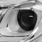 Chrome Clear Side Projector Headlights with Turn Signal for Chevy Equinox (2016–2017)