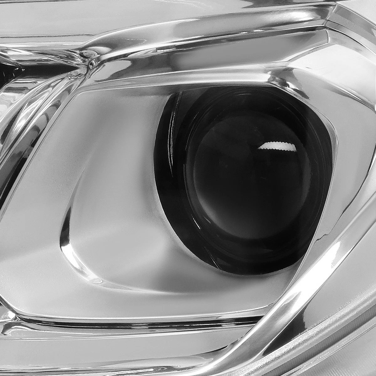 Chrome Clear Side Projector Headlights with Turn Signal for Chevy Equinox (2016–2017)