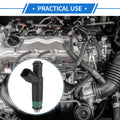 Fuel Injector 8 x No.53032704AB for Dodge Ram 1500 (2004-2007) 4.7L Black