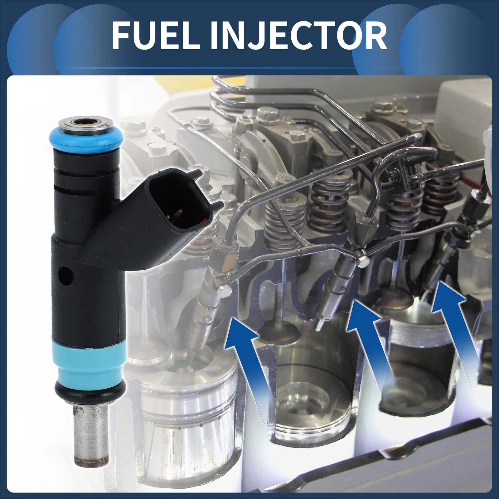 Fuel Injector No. 5038337AB for Dodge Charger Scat Pack (2015–2023)