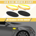 Pair Front LED Side Marker Lights for Toyota Yaris (2010–2017) 81730-02, 718844746069